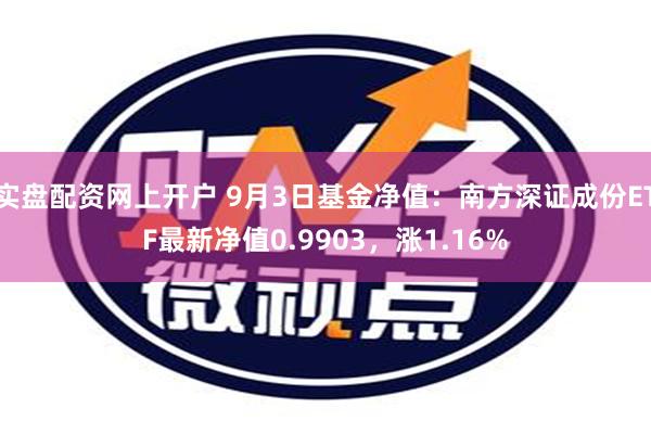 实盘配资网上开户 9月3日基金净值：南方深证成份ETF最新净值0.9903，涨1.16%