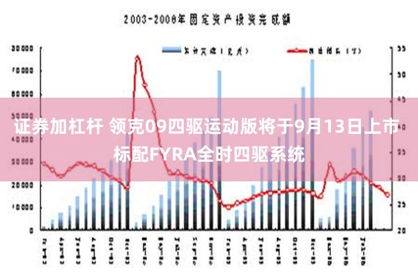 证券加杠杆 领克09四驱运动版将于9月13日上市 标配FYRA全时四驱系统