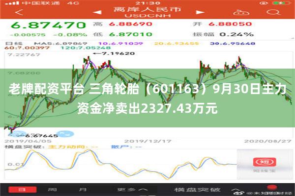 老牌配资平台 三角轮胎（601163）9月30日主力资金净卖出2327.43万元